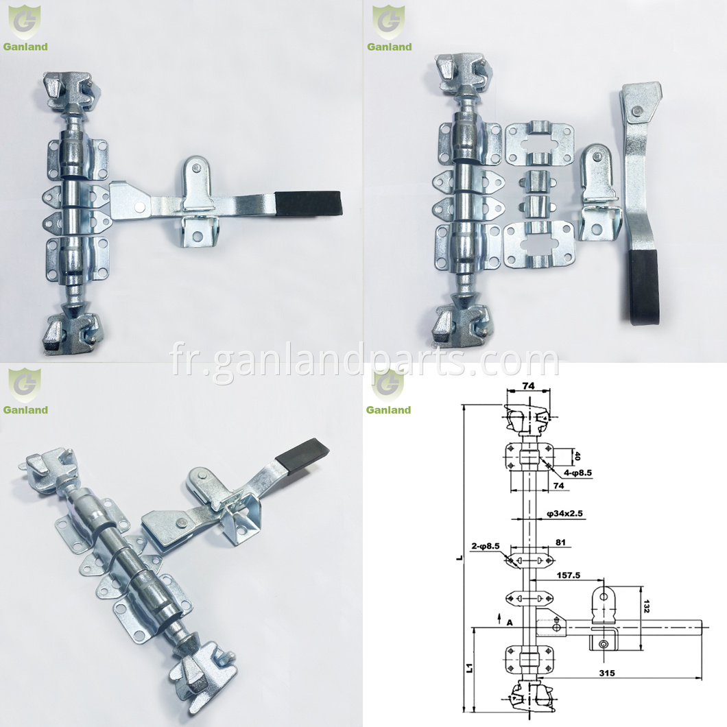 truck rear door lock 